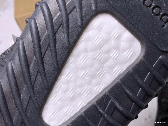 (Reflective) 350 V2 Yeezy Static FU9007 - Black Boost Adidas 0826